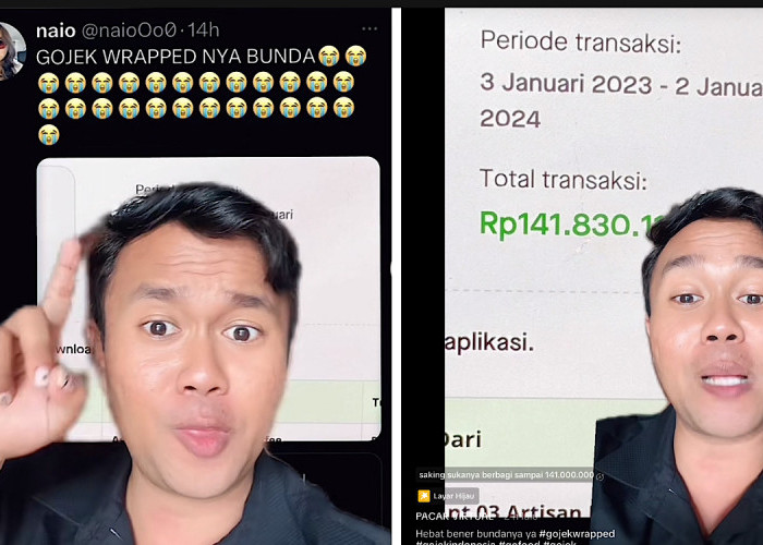 Gojek Wrapped Viral, Ibu Ini Belanja Gofood Setahun Rp141 Juta, Pacar Virtual Ngebet Minta Diadopsi! 