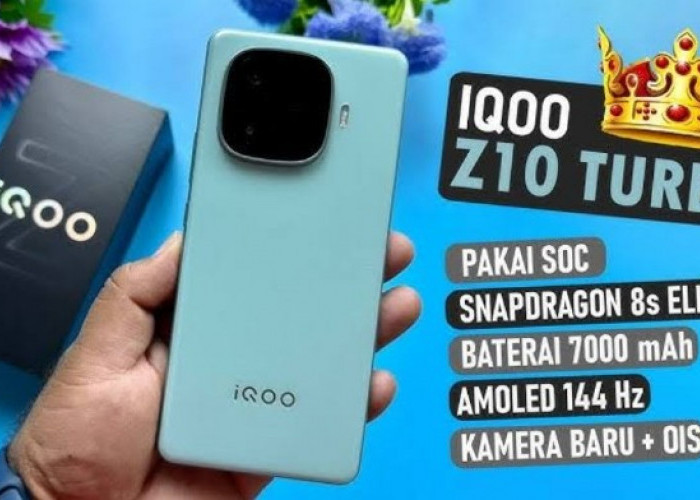 iQOO Z10 Turbo, Smartphone Mid-Range Rasa Flagship dengan Performa Gahar