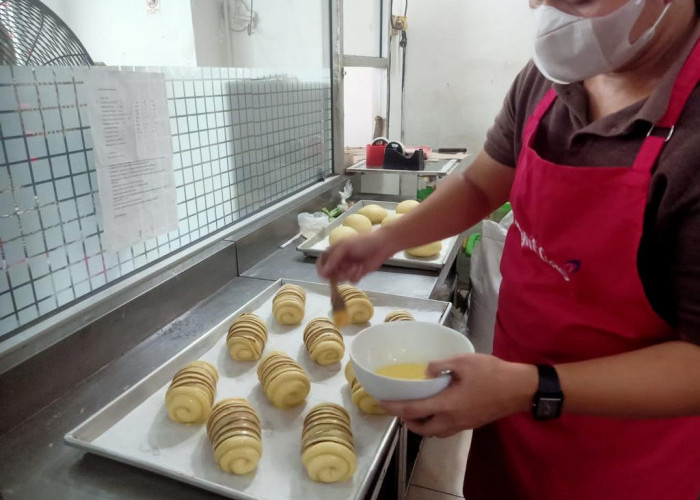 Lapas Perempuan Palembang Ajari WBP Membuat Roti