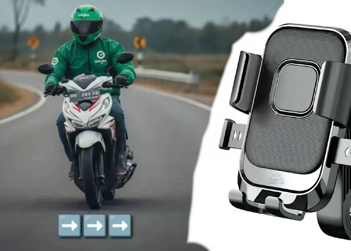 6 Tips Pilih Holder Handphone Aman Buat Ojol, Pakai Peredam Getaran Atau Tidak Pakai Holder Sama Sekali 