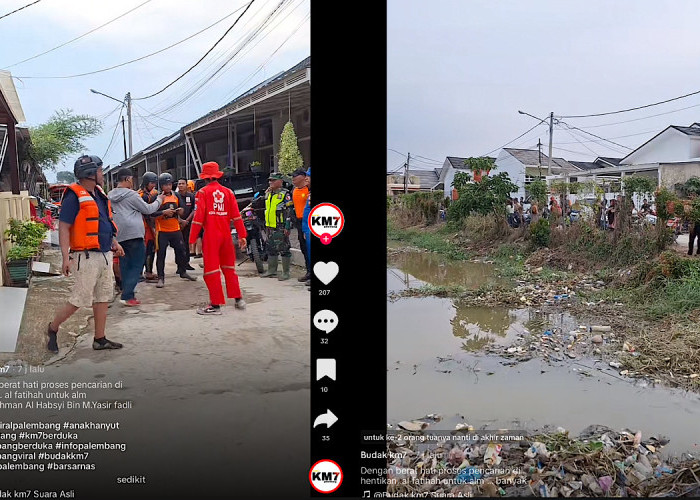 Sedih, Resmi Dihentikan Proses Pencarian Fatur Bocah Tenggelam Di Drainase Perumahan Sukajaya Palembang