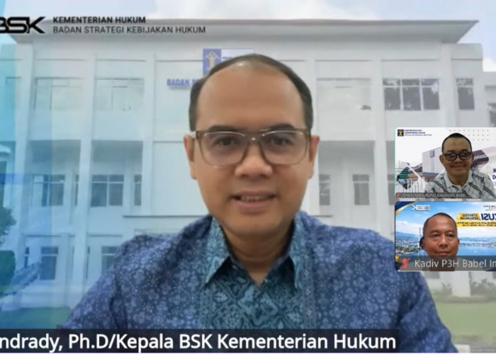 Kanwil Kemenkum Babel Perkuat Standar Bantuan Hukum, Masyarakat Kurang Mampu Jadi Prioritas