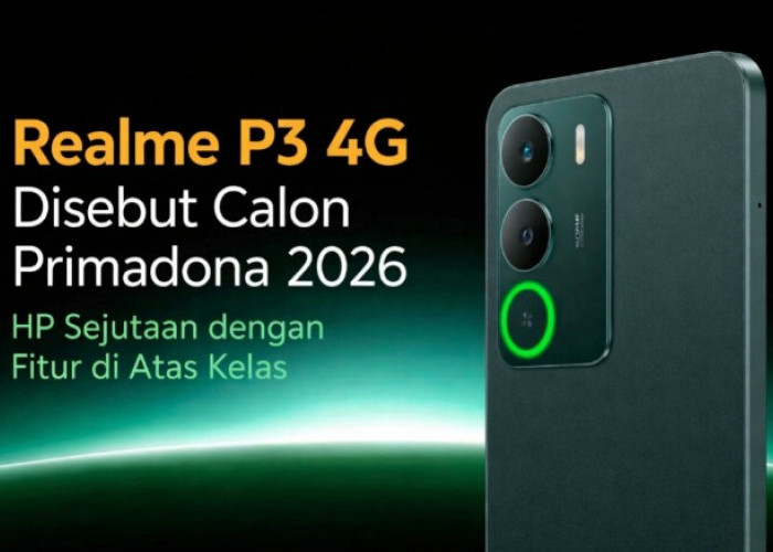 Realme P3 4G Disebut Calon Primadona 2026, HP Sejutaan Fitur Kelas 'Bangsawan'