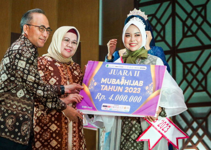 Bareng Istri, Pj Bupati Muba Jadi Saksi Pemilihan Miss Hijab Pertama di Sumsel