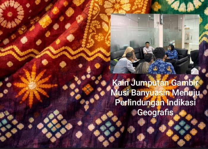 Perkuat Perlindungan Produk Lokal, Kemenkum Sumsel Benahi Deskripsi IndiGeo Kain Jumputan Muba