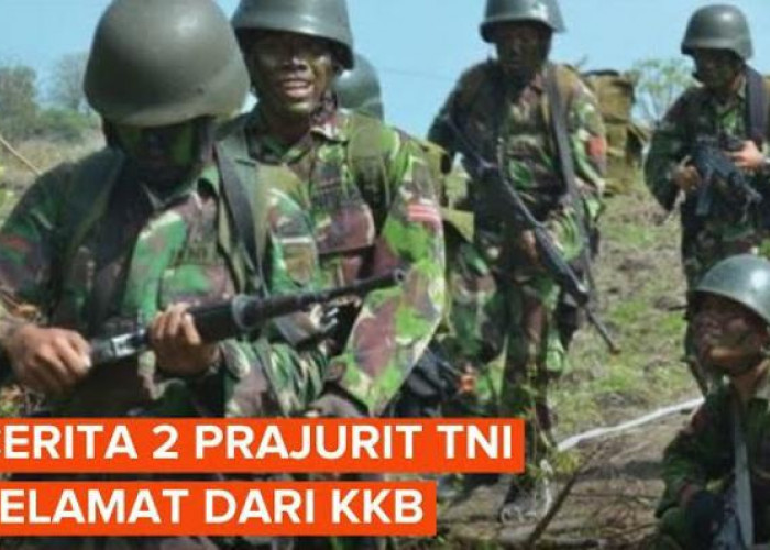 Mencekam! Detik-detik 2 Prajurit TNI Lolos Dari Kepungan Pasukan KKB, Sempat Ragu Balas Tembakan