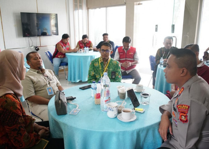 Perkuat Soliditas, Polres OKI Jalin Silaturahmi dengan PLN UP3 Ogan Ilir