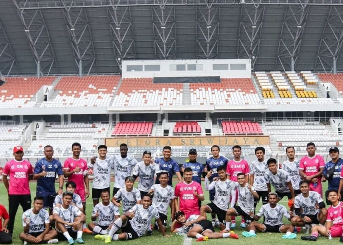Usai Jajal Lapangan Stadion Gelora Sriwijaya, Semen Padang FC Tambah Optimistis Kalahkan Sriwijaya FC 