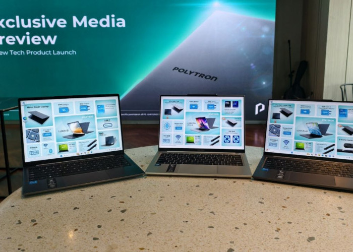Polytron Luxia Pro Ultra 5:  Laptop Premium Harga Terjangkau, Lengkap dengan Accidental Damage Protection 