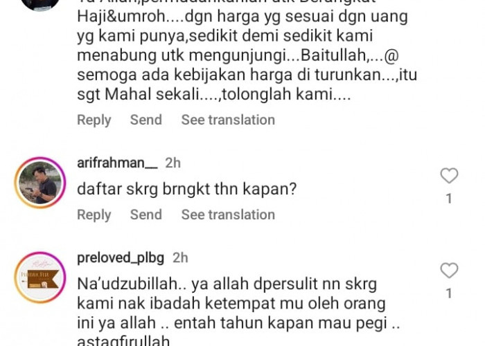 Biaya Haji 2023 Diusulkan Naik Jadi Rp69 Juta, Calon Jemaah di Palembang Menjerit