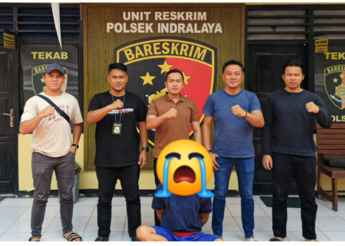 Aniaya Kakek 60 Tahun dengan Sebatang Kayu, Pria di Ogan Ilir Pasrah Diamankan Unit Reskrim Polsek Indralaya