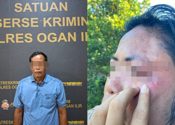 Gegara Posting Foto Lebay di FB, Suami Tega KDRT Istri Hingga Benjol, Unit PPA Polres Ogan Ilir Amankan Pelaku