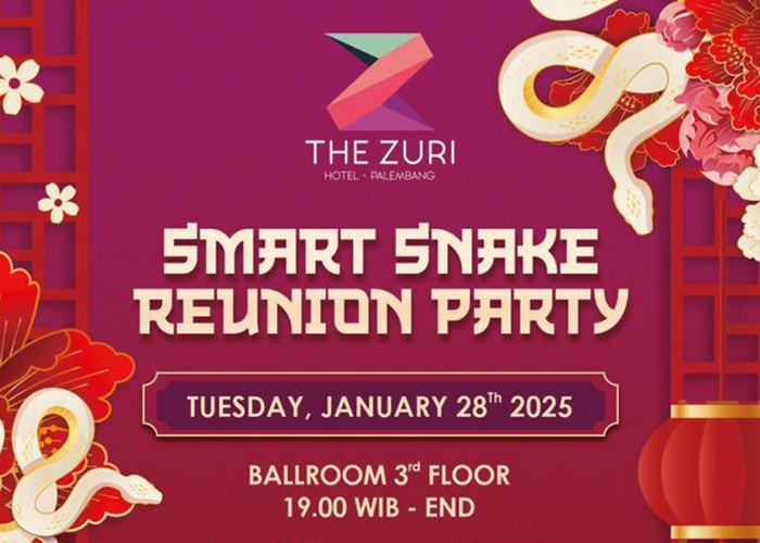 Rayakan Tahun Baru Imlek dengan Meriah di The Zuri Hotel Palembang, Smart Snake Reunion Party Siap Memukau!