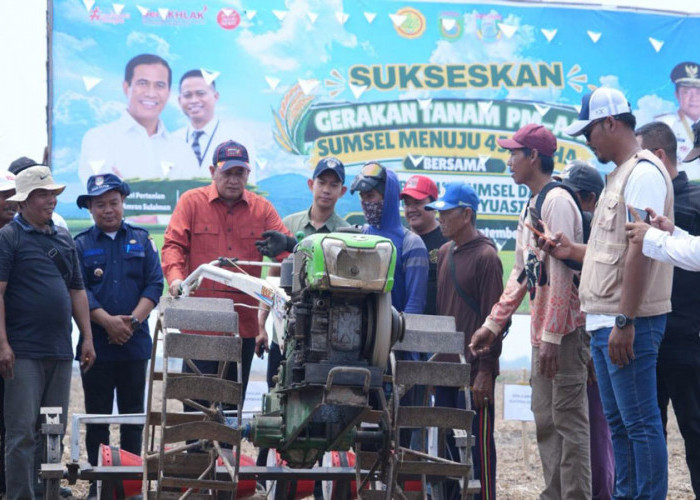 Genjot Produksi Padi, Askolani Target Banyuasin Nomor Satu di Indonesia 