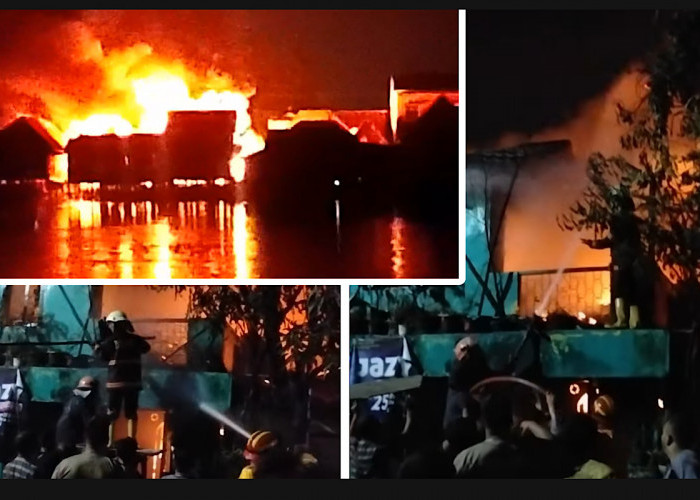 Dini Hari, Rumah Warga di 1 Ulu Laut Terbakar, Lokasi Kawasan Padat Penduduk