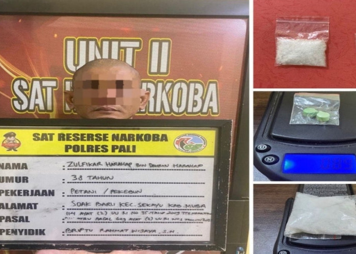 Undercover Buy Satresnarkoba PALI: Pengedar Sabu 25 Gram Dibekuk saat Transaksi