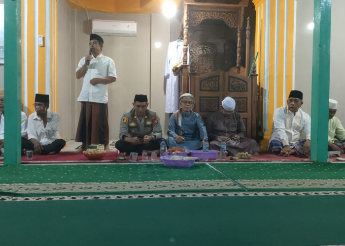 Baru Jabat Kapolsek Rantau Alai Ogan Ilir, IPTU Agus Masyudhi Ajak Warga Agar Terus Jaga Keamanan