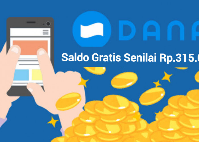 Dapatkan Saldo Gratis Sebesar Rp315.000. dengan Klaim Link DANA Kaget Sekarang!