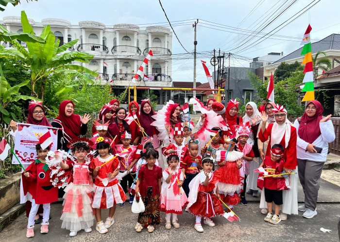 Semarak Kemerdekaan: TK Barunawati 1 Palembang Gelar Lomba Unik HUT RI ke-80 Bersama Pelindo