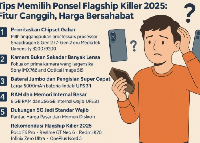 Tips Memilih Ponsel 'Flagship Killer' 2025: Fitur Canggih, Harga Bersahabat