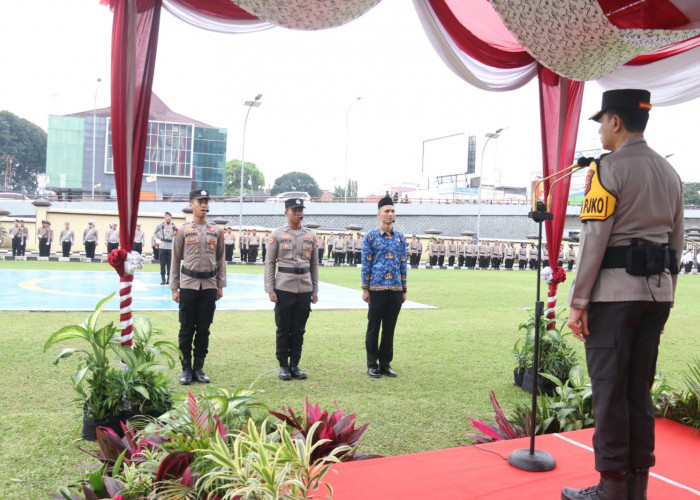 Wakapolda Sumsel Pimpin Upacara Hari Kesadaran Nasional, Tekankan Profesionalisme dan Integritas Polri