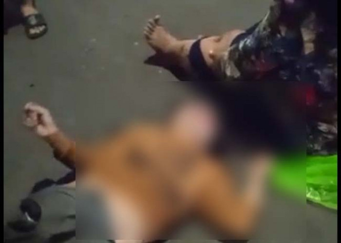  Seorang Balita dan 4 Perempuan Tergeletak di Jalan, Diduga Jadi Korban Tabrak Lari 