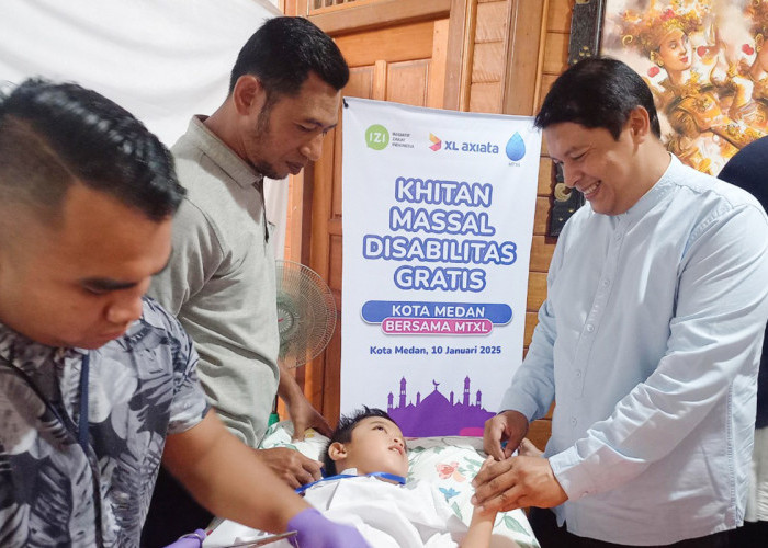 Karyawan XL Axiata Gelar Khitan Massal untuk Anak Penyandang Disabilitas