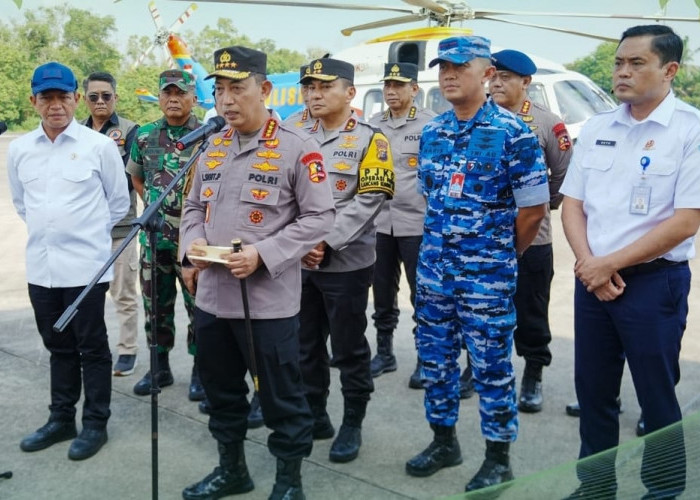 Kapolri Jenderal Listyo Sigit Prabowo Umumkan Penangkapan 46 Pelaku Pembakaran Hutan (Karhutla)