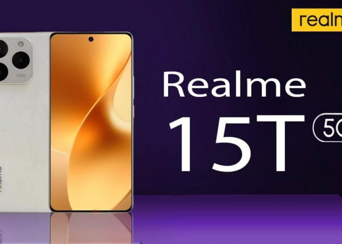 Smartphone Realme 15T 5G Mengusung Desain Premium dengan Kapasitas Baterai Besar 