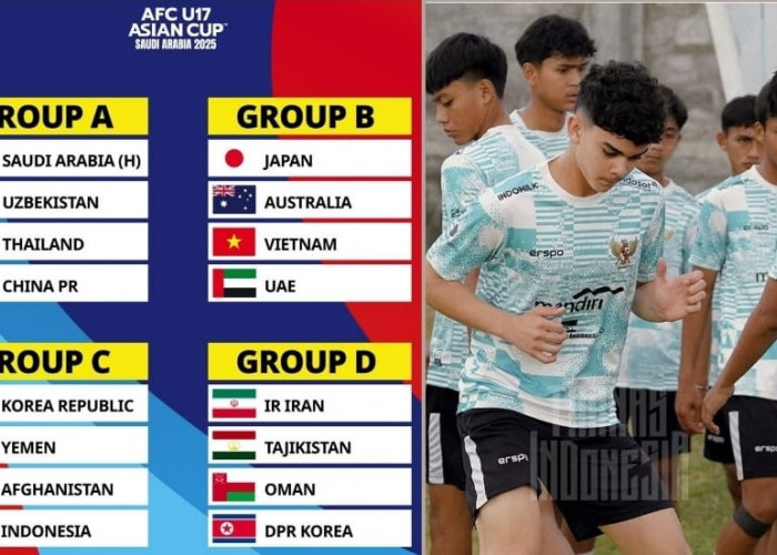  Garuda Muda Siap Beraksi! Timnas Indonesia U-17 Hadapi Grup Neraka di Piala Asia 2025