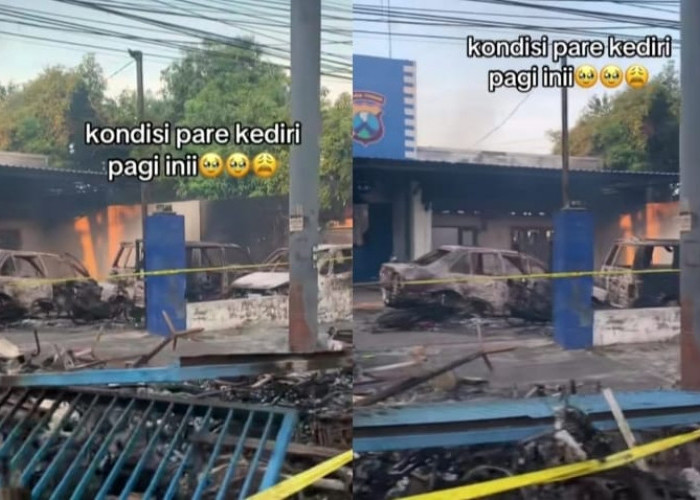 Kediri Rusuh, Aksi Massa Anarkis Berujung Penjarahan, Begini Kronoligisnya