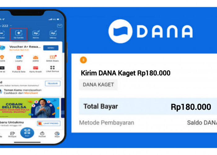 Link DANA Kaget Hari Ini Bawa Kesempatan Dapatkan Saldo Gratis Senilai Rp180.000, Klaim Sekarang!