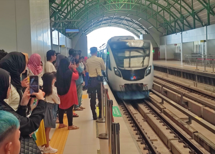 LRT Sumsel Tambah 8 Perjalanan Spesial Idul Fitri 1447 H, Ini Rinciannya