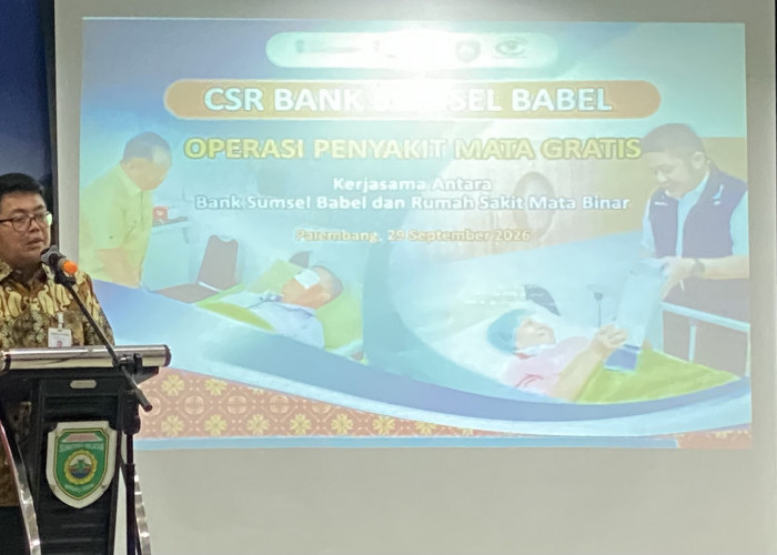 Rp350 Juta CSR dari Bank Sumsel Babel untuk Operasi Mata Gratis, Harapan Baru bagi Masyarakat Sumsel