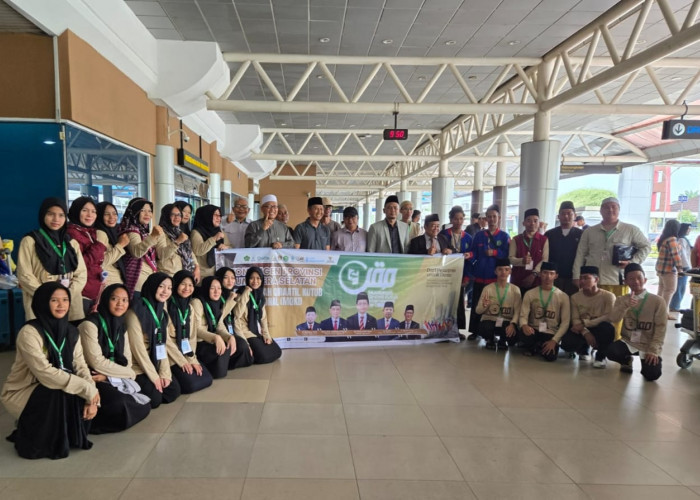 Kontingen Sumsel Bertolak Menuju Sulawesi Selatan, Siap Unjuk Gigi di MQK Internasional 2025