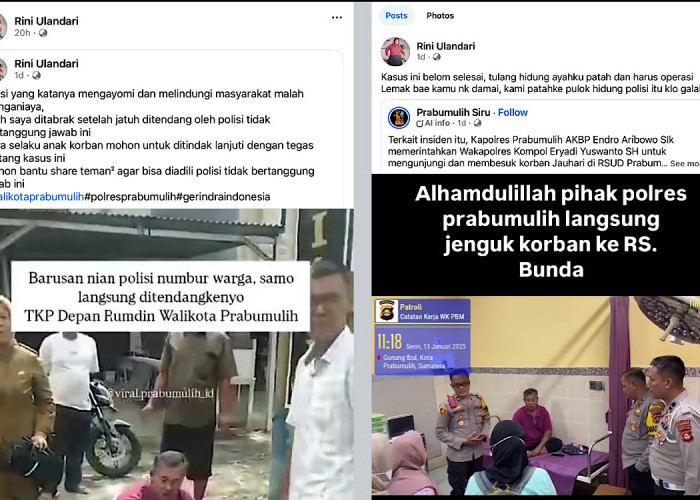 Anak Korban Ditendang Oknum Polisi di Prabumulih Tegaskan Ayahnya Belum Berdamai, Minta Kasus Dipantau Terus! 