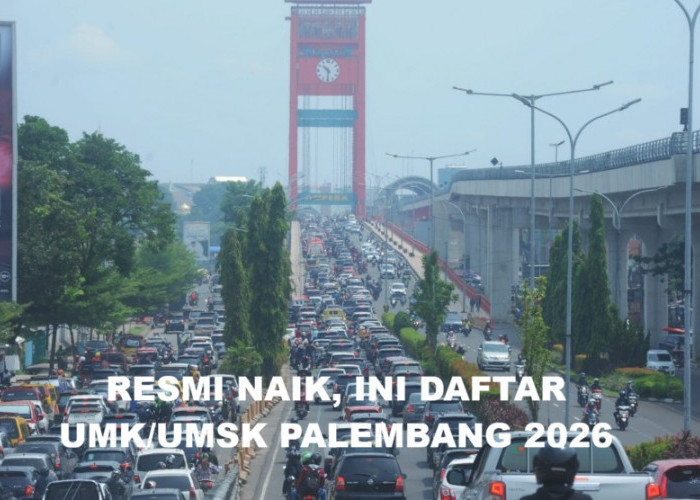 Resmi, UMK dan UMSK Palembang 2026 Naik 7,05%, Ratu Dewa Harapkan Ekonomi Masyarakat Menguat