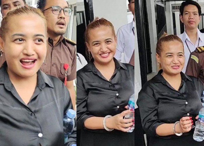Jadi Tersangka dan Dijebloskan ke Penjara, Lina Mukherjee Malah Senyum Sumringah