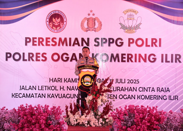 Polres OKI Miliki SPPG Siap Berikan Makan Bergizi Gratis ke Anak Sekolah