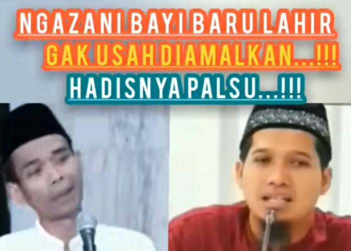 Ngadzani Bayi Baru Lahir, Ustaz Abdurrahman Dani Bilang Haditsnya Palsu, Netizen: Ini Alumni Al Zaytun