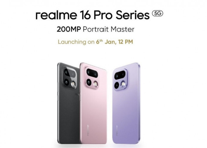 HP realme 16 Pro+ Punya Baterai 7000 mAh Tahan hingga Dua Hari, Plus Teknologi 80W Ultra Charge 