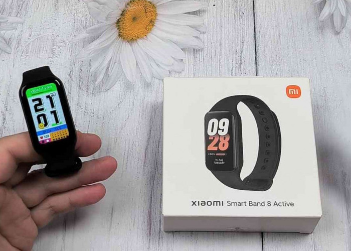    Modis dan Canggih, Alat Pendeteksi Jantung Xiaomi Smart Band 8 Active Mirip Jam Tangan  
