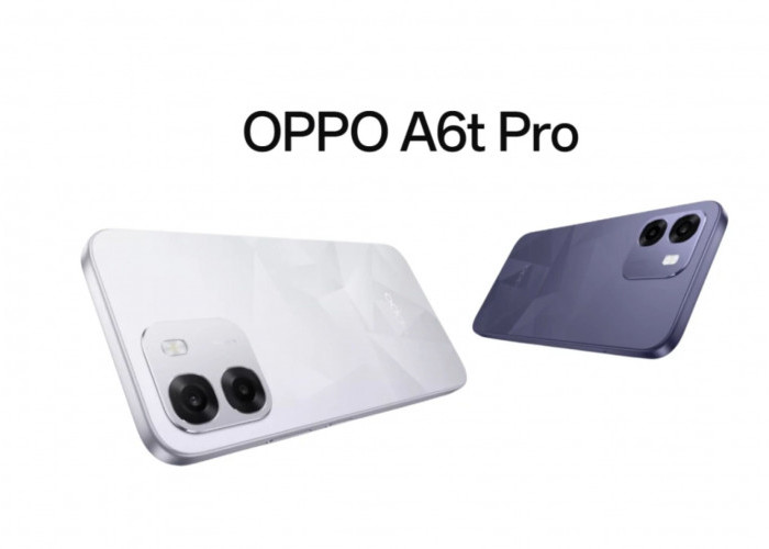 Oppo A6t Pro Tawarkan Chipset MediaTek Dimensity 6300 5G dan Daya Tahan Baterai Hingga 21 Jam 