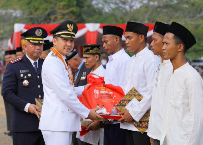 Warga Binaan Lapas Tanjung Raja Terima Remisi Umum HUT ke-81 RI, Bupati Ogan Ilir Serahkan SK Secara Simbolis