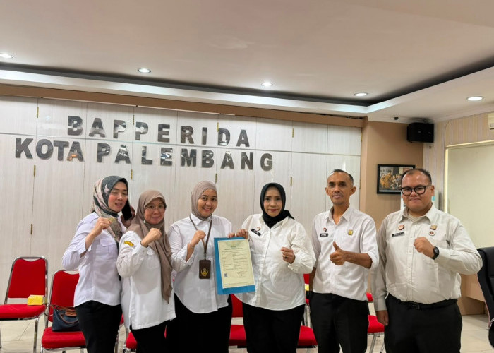 Kanwil Kemenkum Sumsel Dorong Pelindungan Hak Cipta Inovasi Daerah di Bapperida Palembang