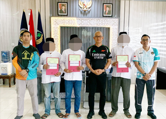 3 Narapidana Lapas Tanjung Raja Ogan Ilir Terima Amnesti dari Presiden Prabowo