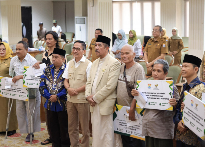 Sinergi Hari Jadi Palembang ke-1343, Ratu Dewa Apresiasi Penyaluran 5 Program BAZNAS