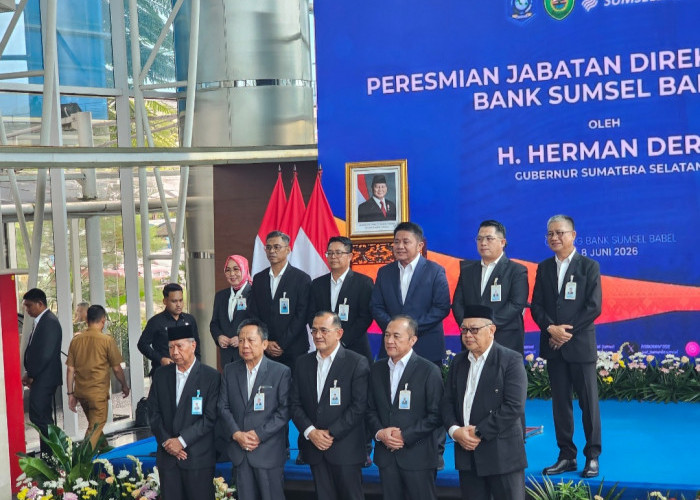 Herman Deru Resmikan Muhamad Suryadi sebagai Dirut Bank Sumsel Babel, Ini Pesan Pentingnya!