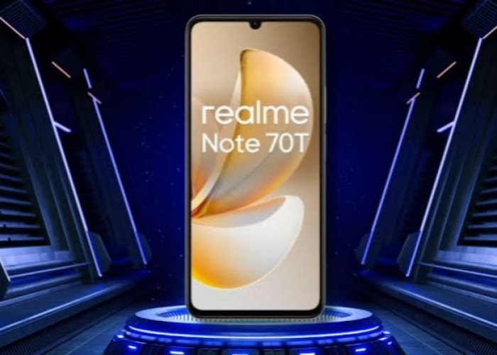 Realme Note 70T Bawa Desain Modern dengan Material Premium 