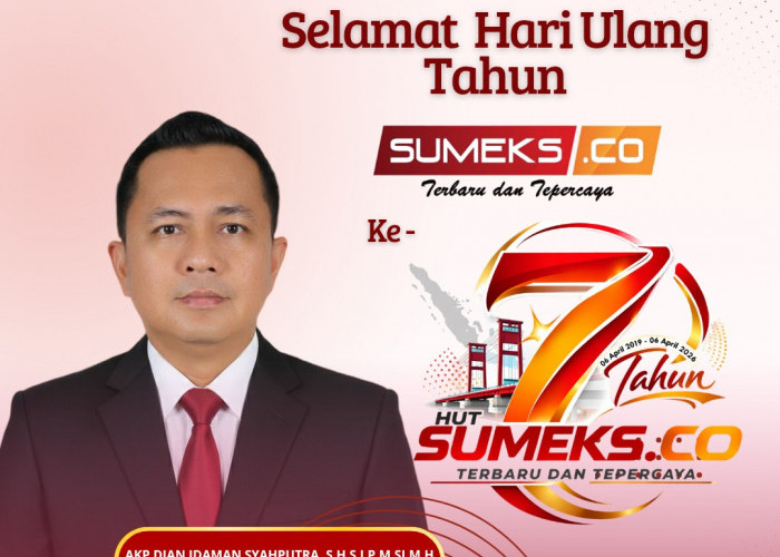 Sat Reserse Narkoba Polres Banyuasin: Selamat Ulang Tahun Ke-7 SUMEKS.CO Tahun 2026